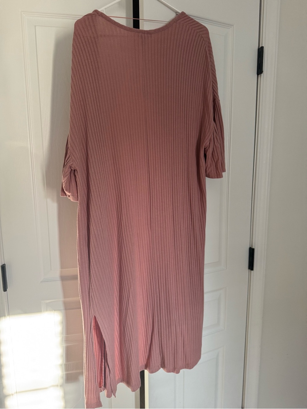 Peach Long Cover Up - Picture 3 of 3